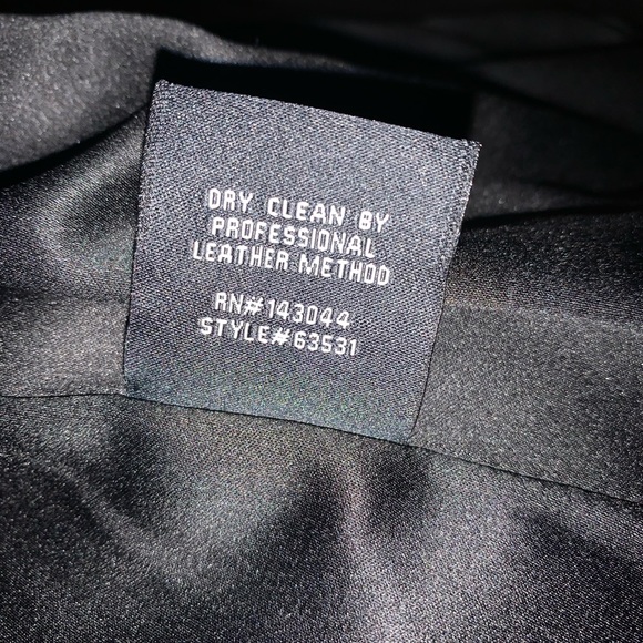 BELLE VERE - GENUINE LEATHER MOTO JACKET BLACK SM - Picture 8 of 12